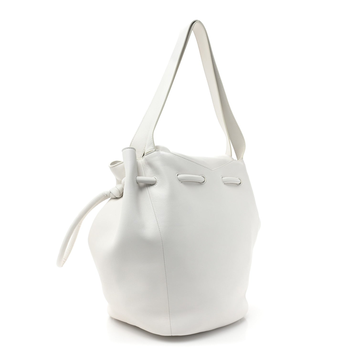 Bottega Veneta Calfskin Large Beak Tote Chalk 3 of 10
