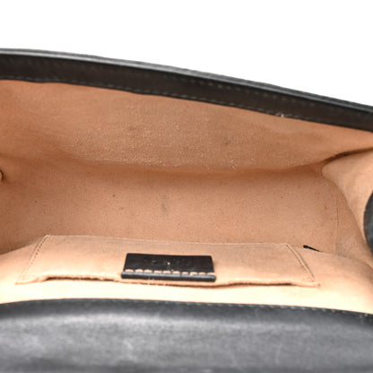 Gucci GG Supreme Monogram Bees Small Padlock Shoulder Bag Black 5 of 16