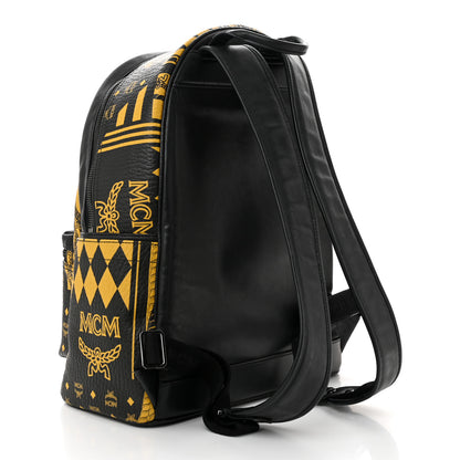 MCM Visetos Baroque Print Medium Stark Backpack Black Sahara 3 of 11