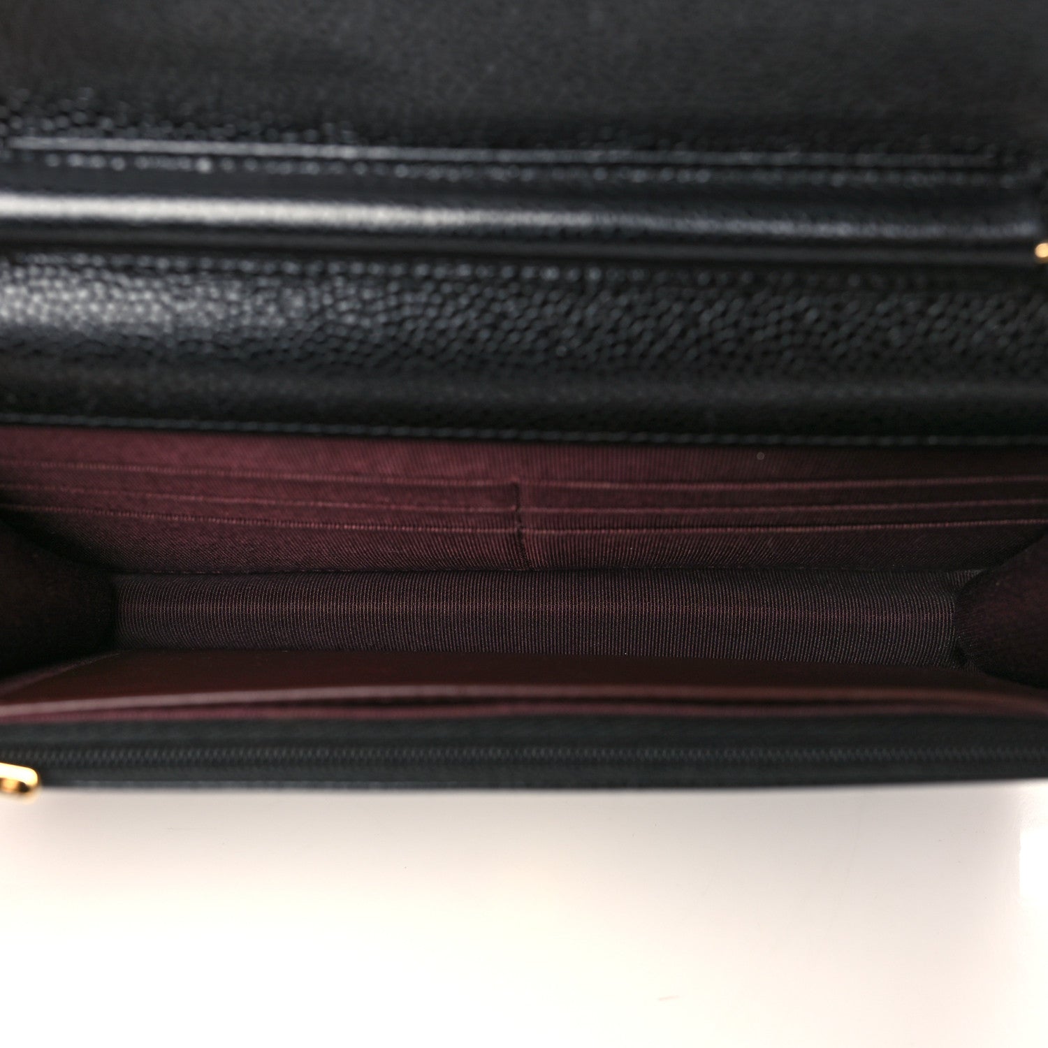 Chanel Caviar Quilted Wallet On Chain WOC Black 5 of 10
