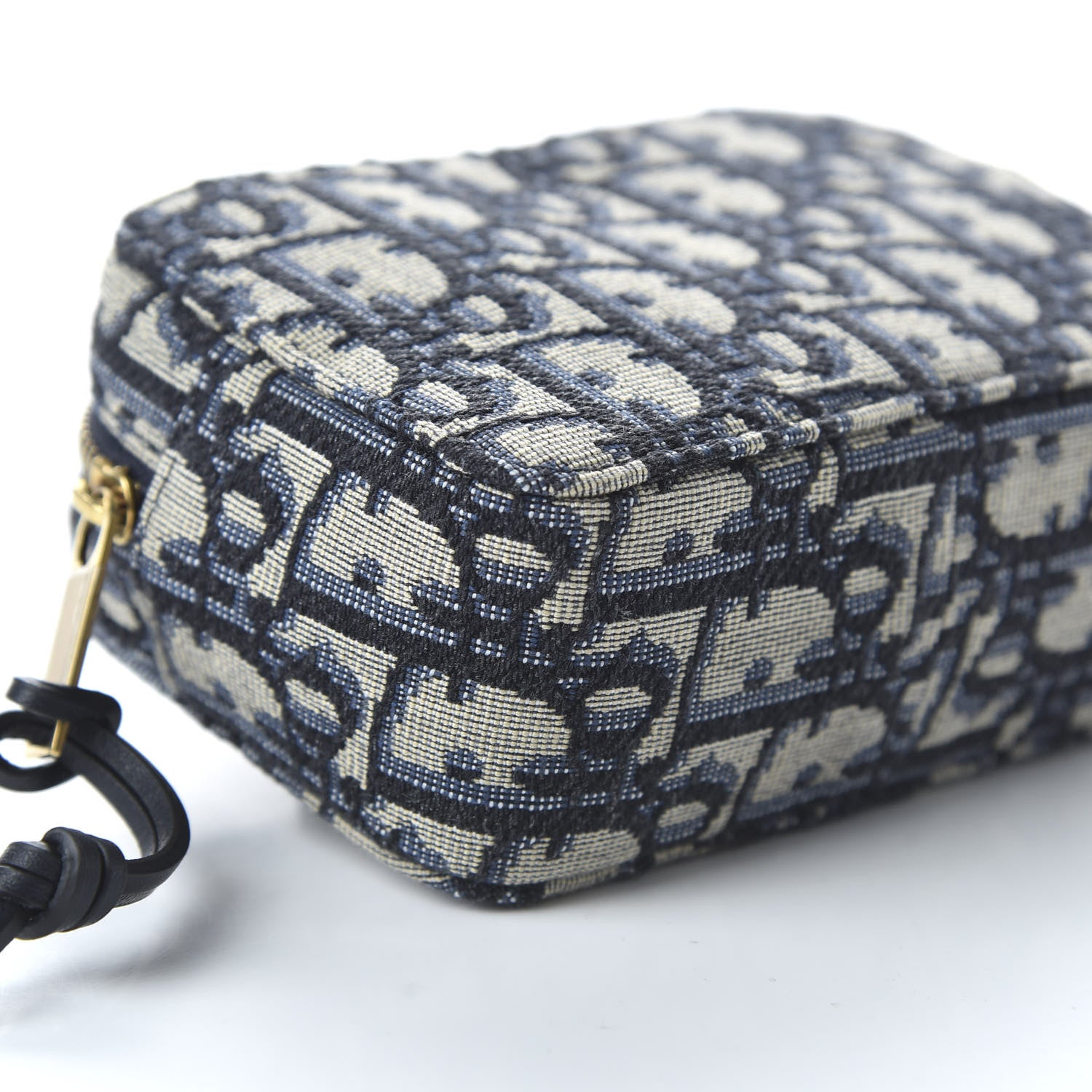 Christian Dior Oblique Belt Pouch Blue 6 of 10