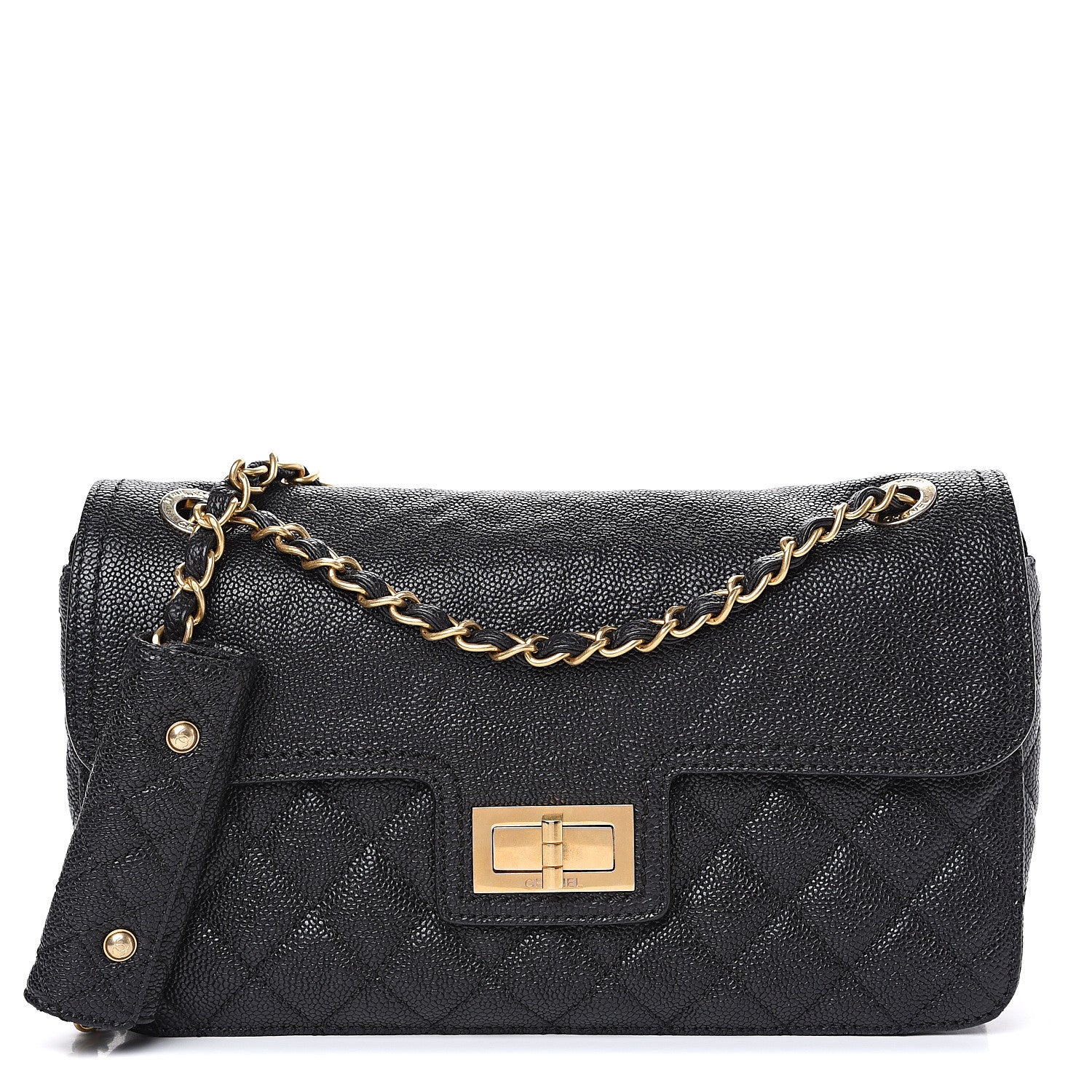 Chanel Caviar Quilted Medium Mademoiselle Flap Black 1 of 11