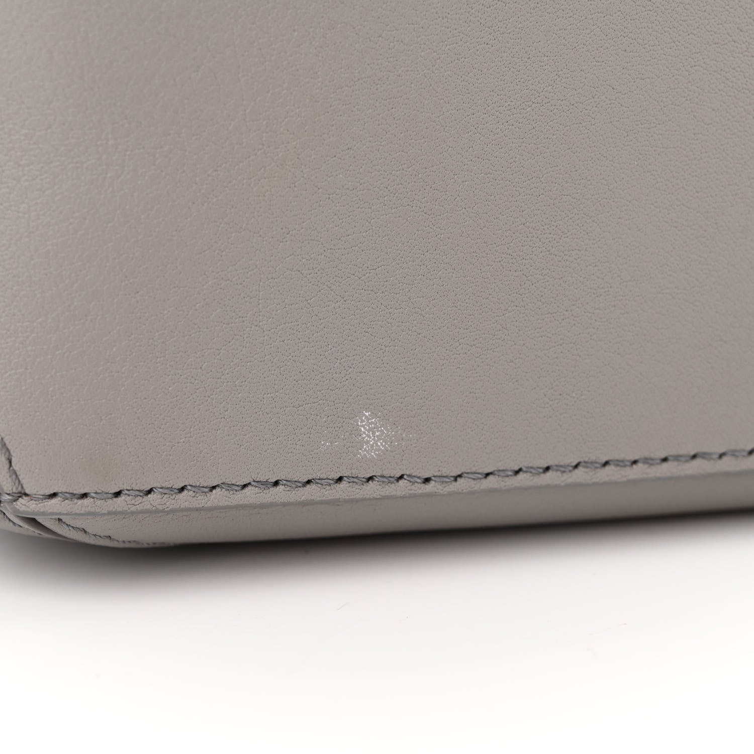 Loewe Calfskin Small Puzzle Bag Pearl Grey 10 of 11