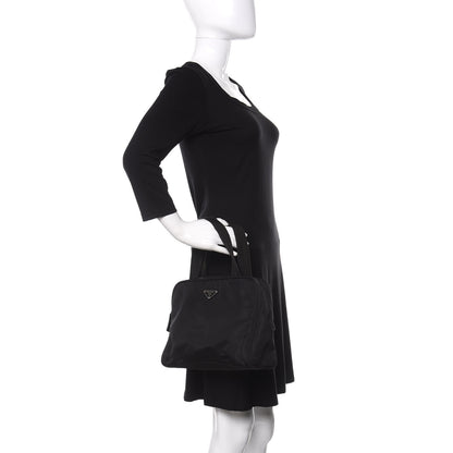 Prada Nylon Vela Tote Black 2 of 12