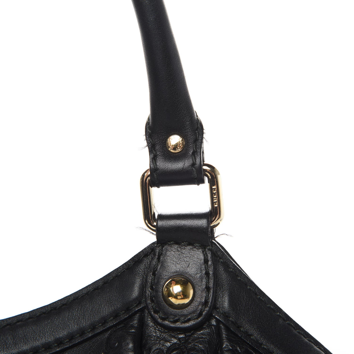 Gucci Guccissima Large Sukey Tote Black 17 of 19