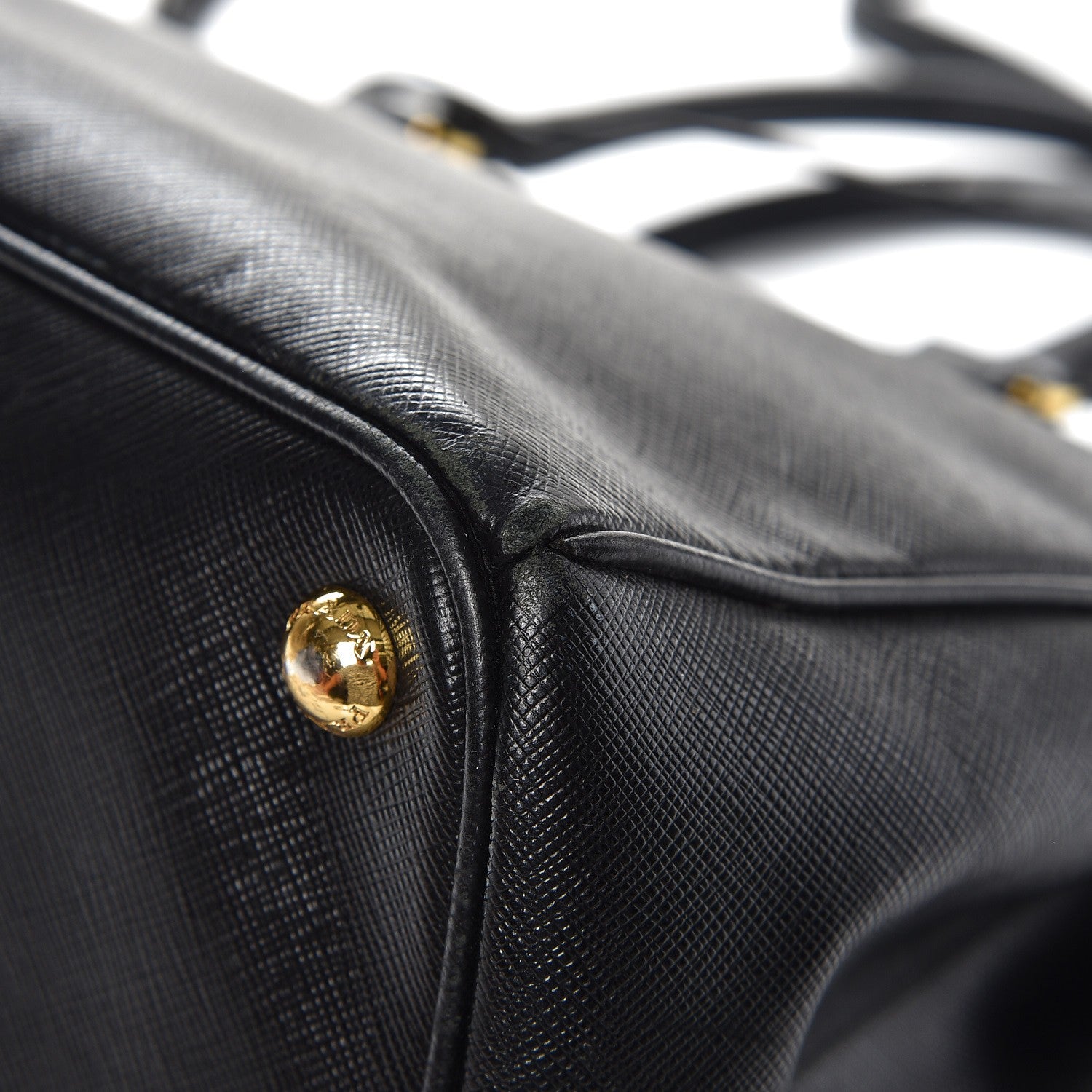 Prada Saffiano Medium Galleria Double Zip Tote Black 14 of 17