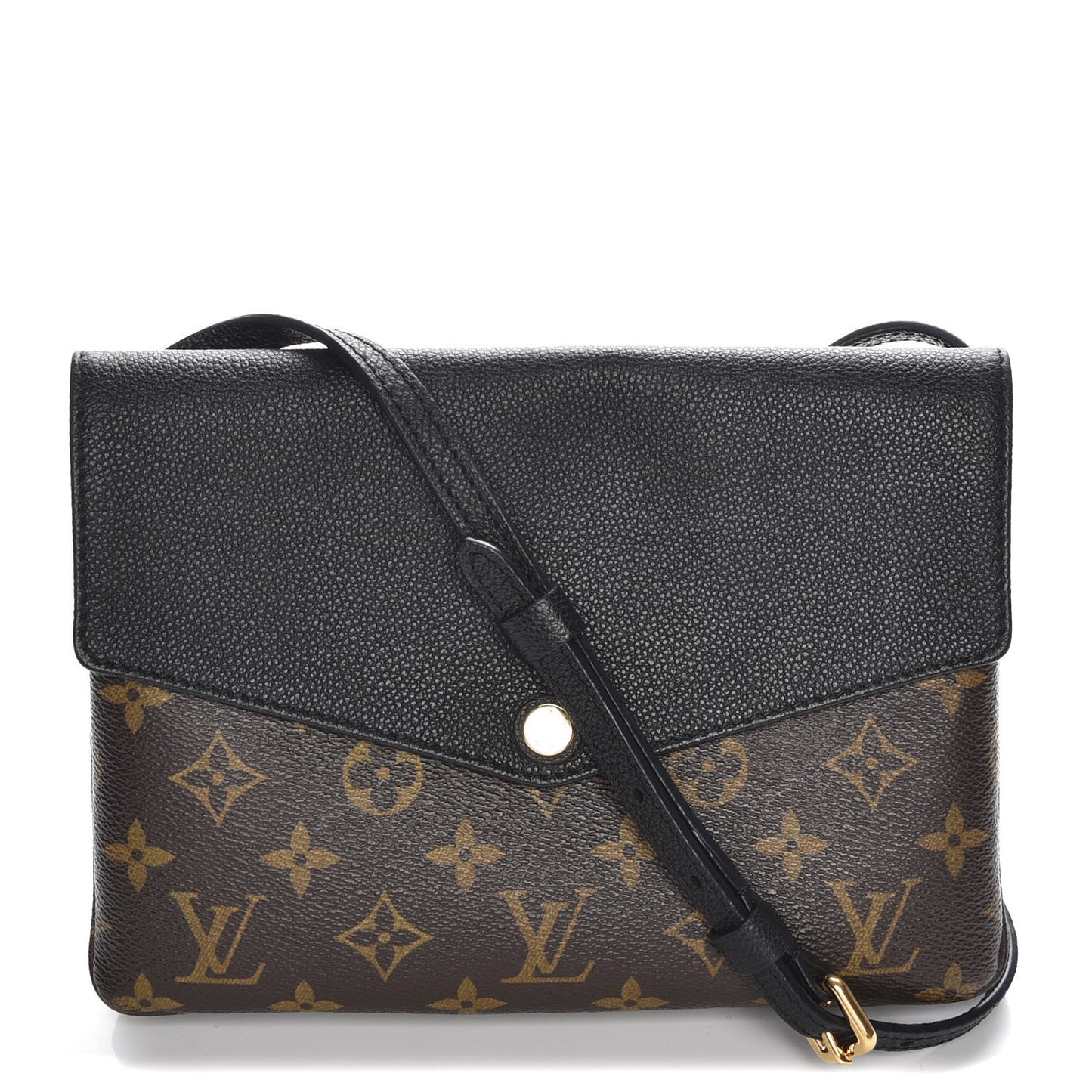 Monogram Twice Pochette Black