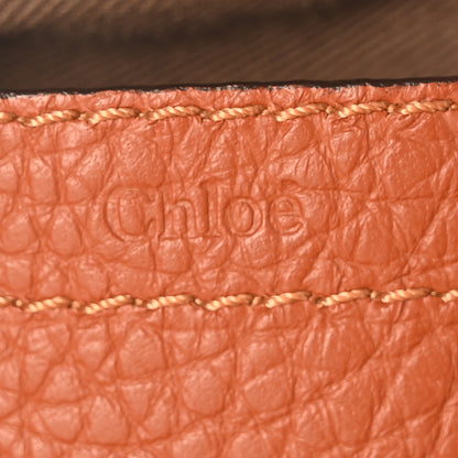 Chloe Calfskin Mini Marcie Round Crossbody Bag Tan 6 of 10