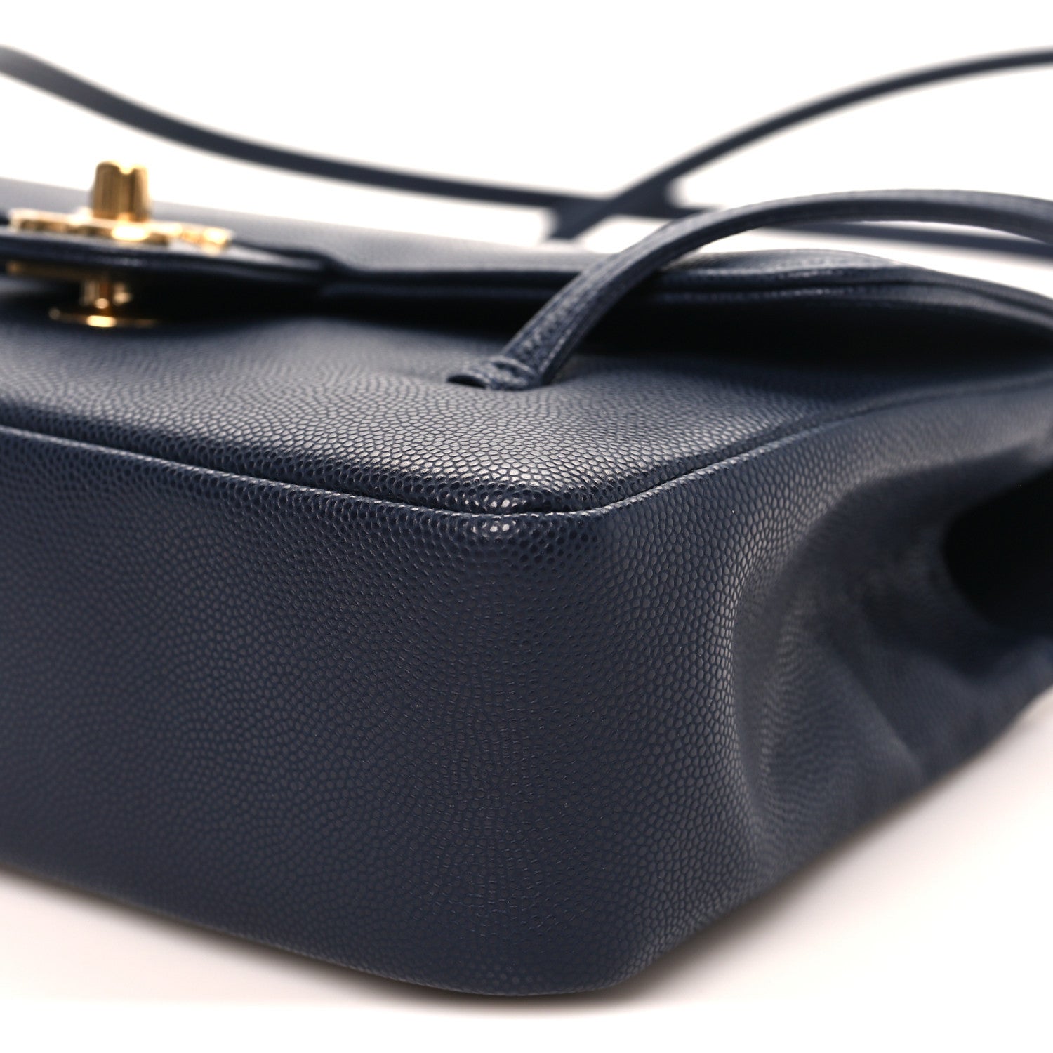 Chanel Shiny Caviar Preppy Coco Small Flap Navy 10 of 11