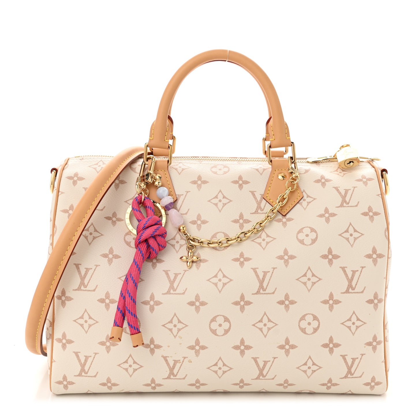 Monogram Dune Lucky Speedy Soft 30 Pink