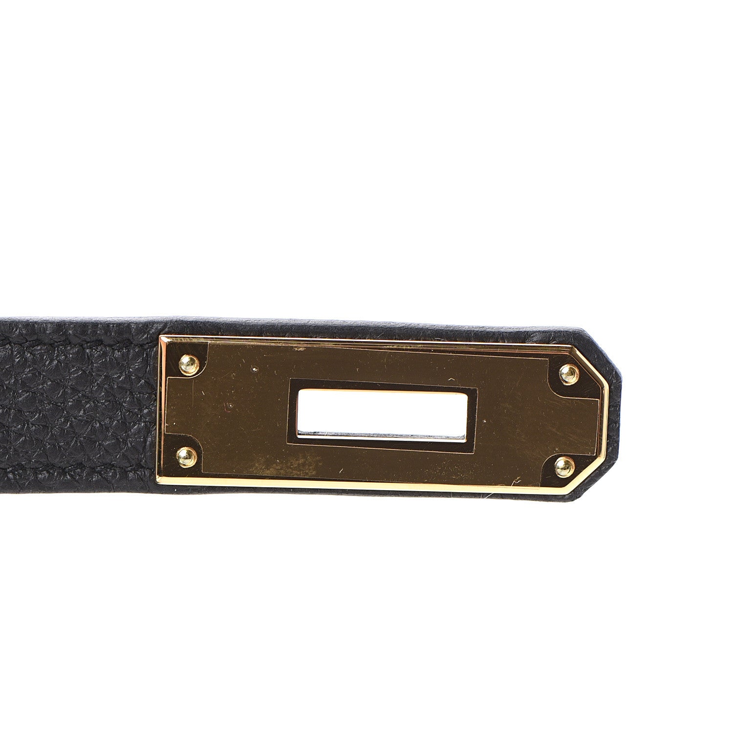 Hermes Togo Matte Alligator Kelly Retourne Touch 28 Black 31 of 38
