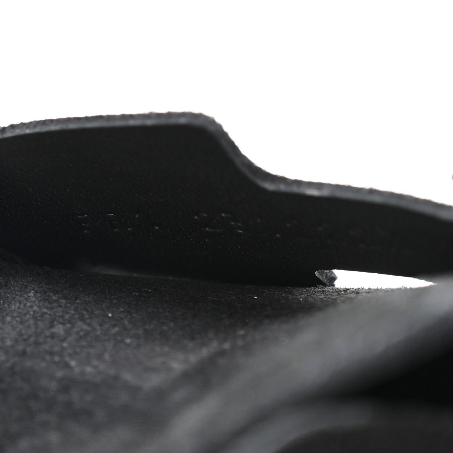 Hermes Suede Calfskin Go Mules 36.5 Black 8 of 9