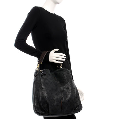 Louis Vuitton Mahina Selene MM Black 3 of 22
