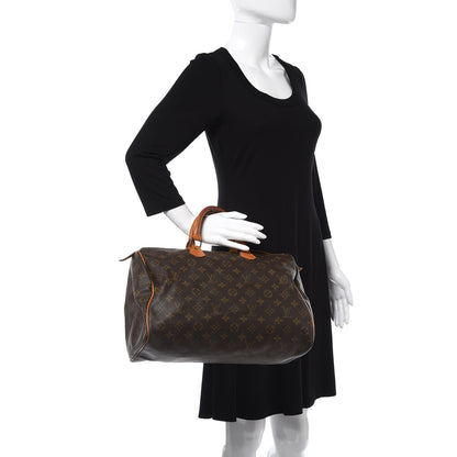 Louis Vuitton Monogram Speedy 35 2 of 17