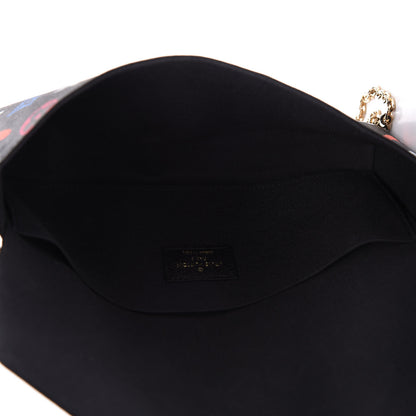 Louis Vuitton Game On Felicie Chain Wallet Black 5 of 10