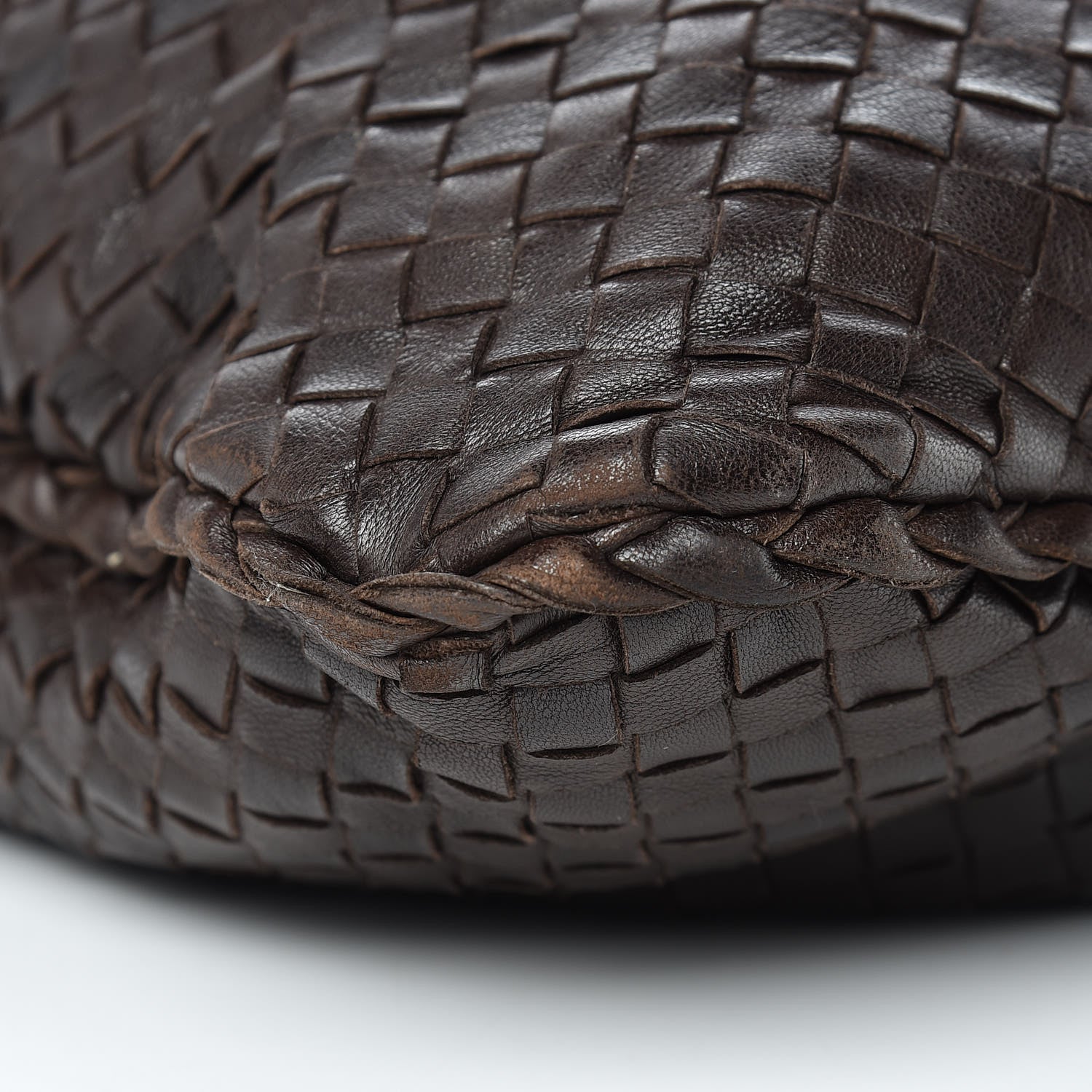 Bottega Veneta Nappa Intrecciato Large Veneta Hobo Ebano 10 of 11