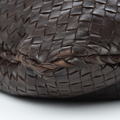 Bottega Veneta Nappa Intrecciato Large Veneta Hobo Ebano 10 of 11