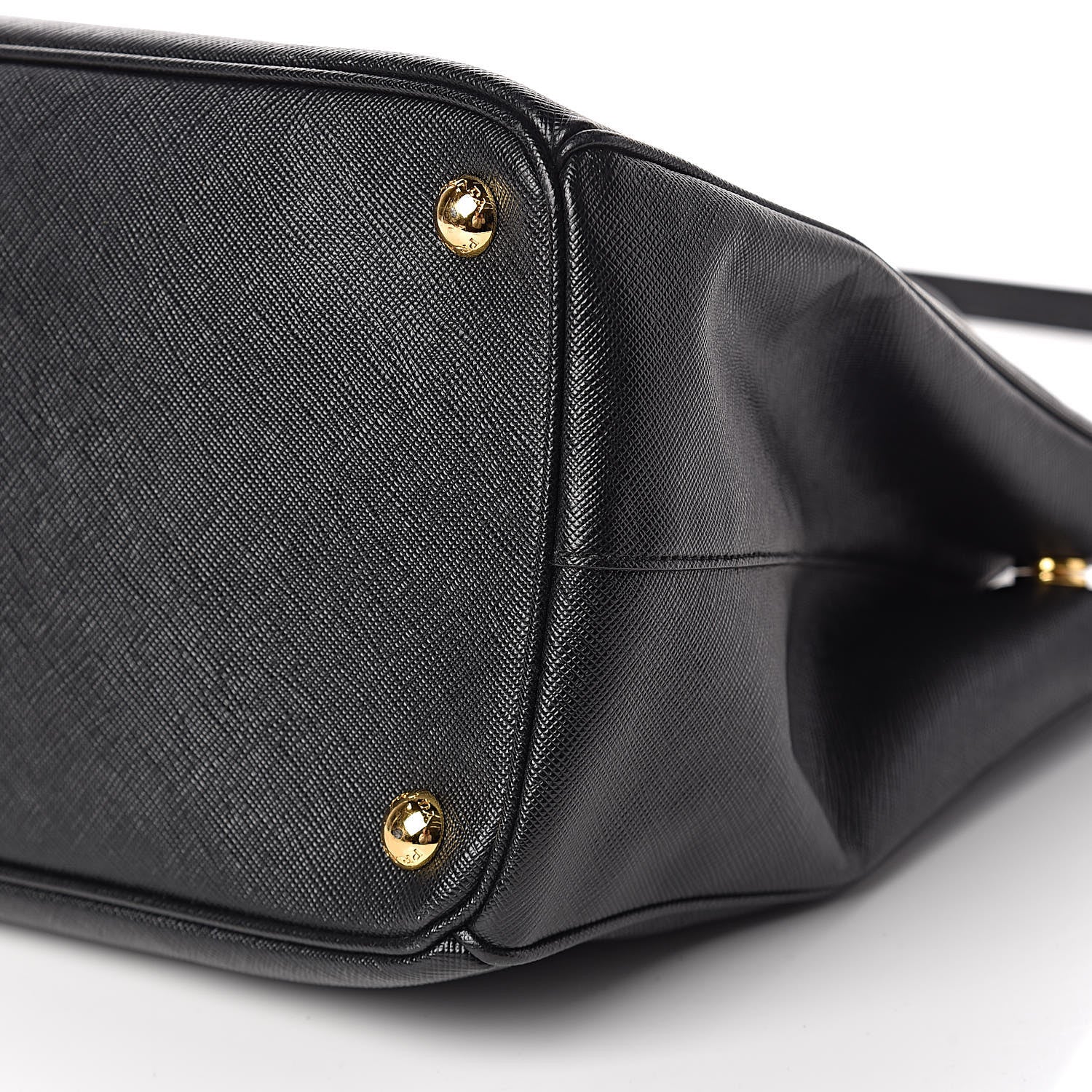 Prada Saffiano Medium Galleria Double Zip Tote Black 10 of 10