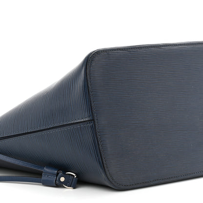 Louis Vuitton Epi Neverfull MM Indigo 9 of 12