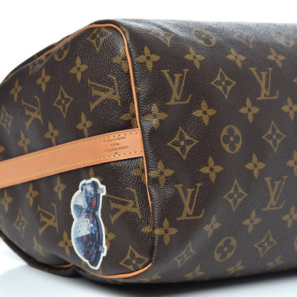 Louis Vuitton Monogram World Tour Speedy Bandouliere 30 8 of 10
