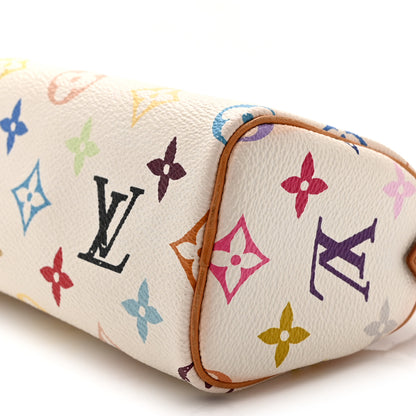 Louis Vuitton Monogram Multicolor Mini Sac HL Speedy White 10 of 11