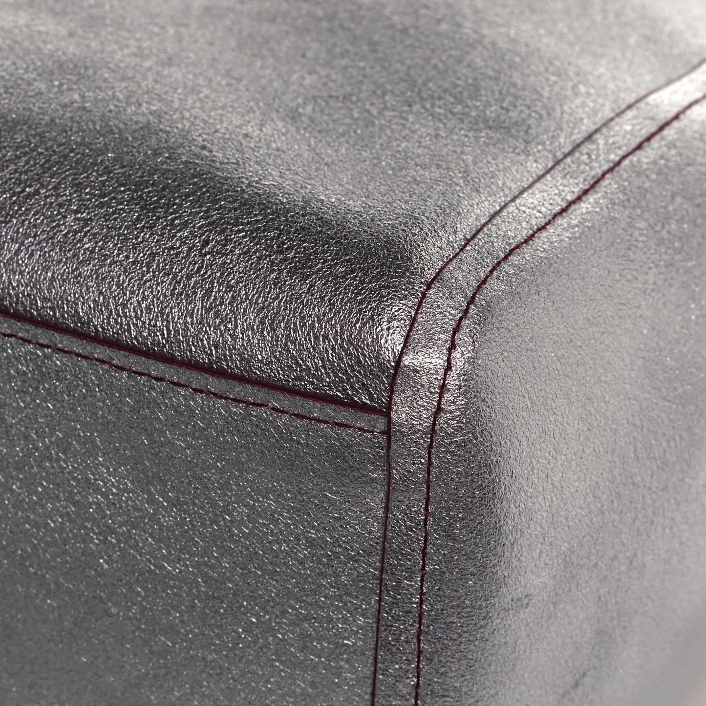 Grained Calfskin Medium Reversible Wandel Tote Ruby Tan