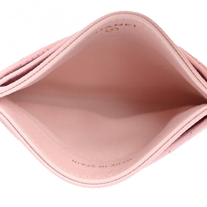 Chanel Caviar Quilted Card Holder Light Pink 5 of 10