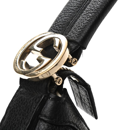 Gucci Pebbled Calfskin Small Miss GG Hobo Black 11 of 12