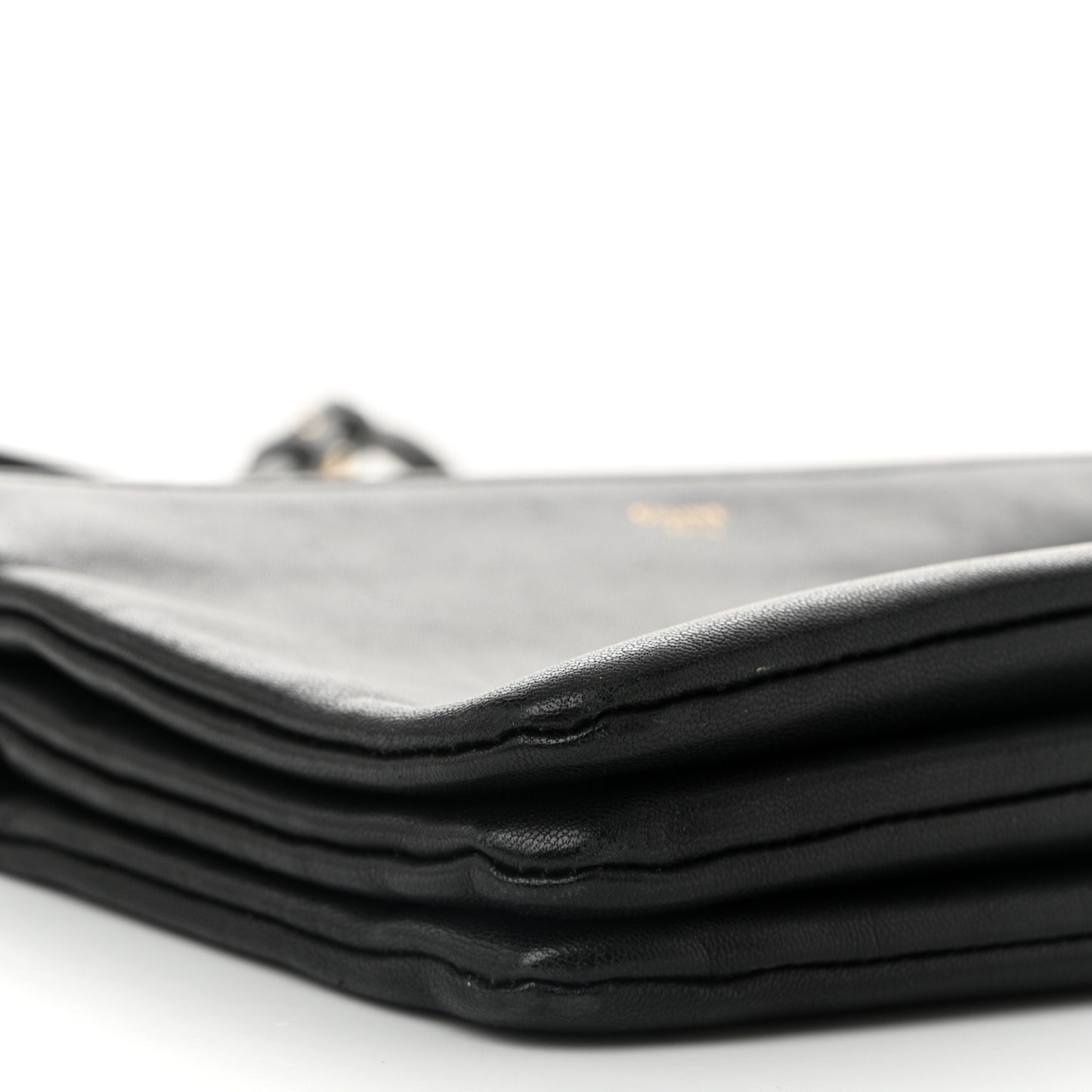 Lambskin Small Trio Crossbody Bag Black