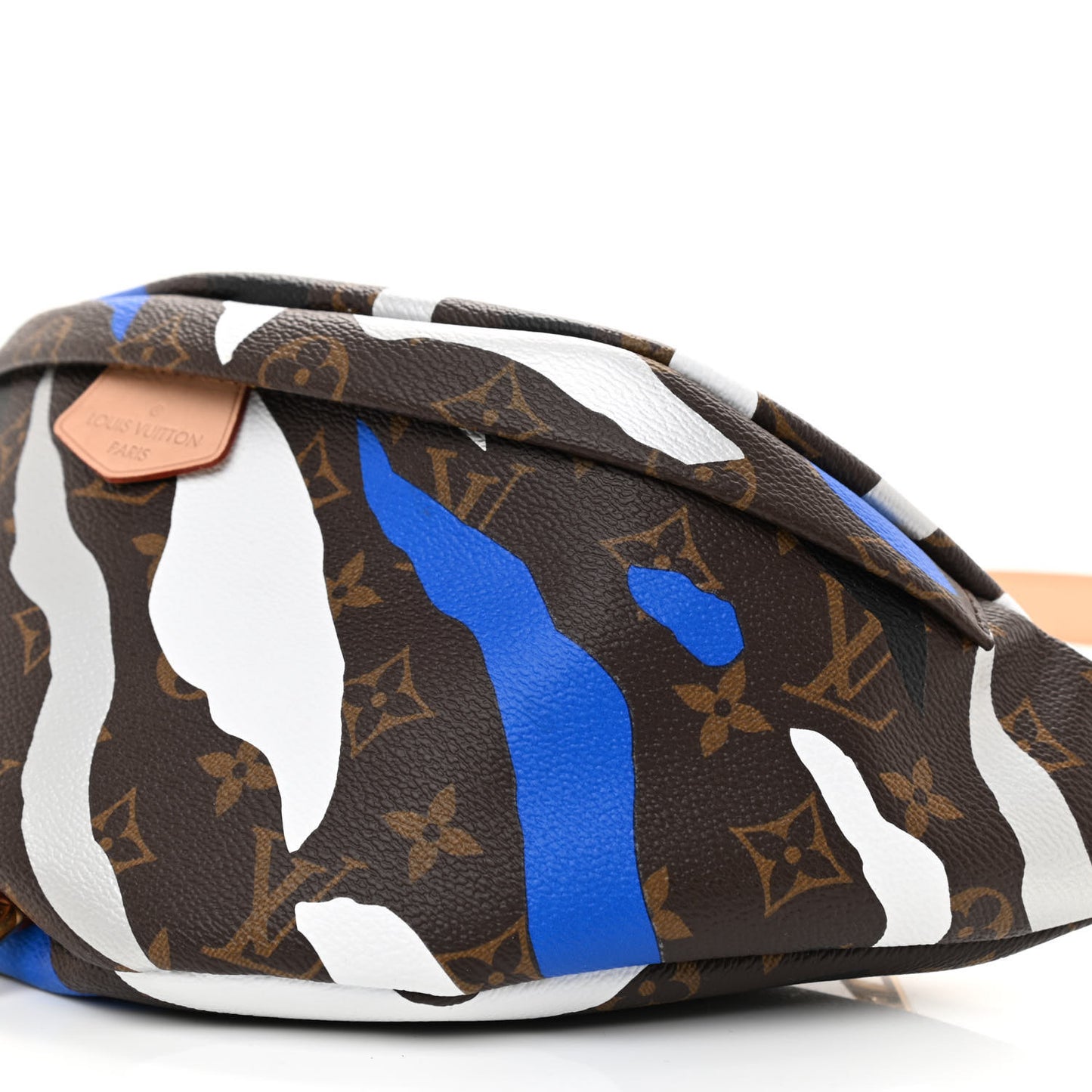 X LOL Monogram Bumbag Blue Silver