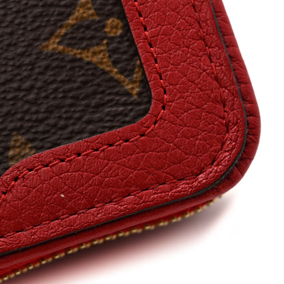 Louis Vuitton Monogram Retiro Zippy Wallet Cherry 12 of 14