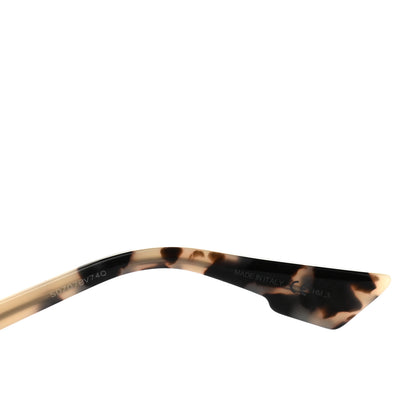 Christian Dior Abstract Square Mirrored Sunglasses Spotted Havana Blue 7 of 8