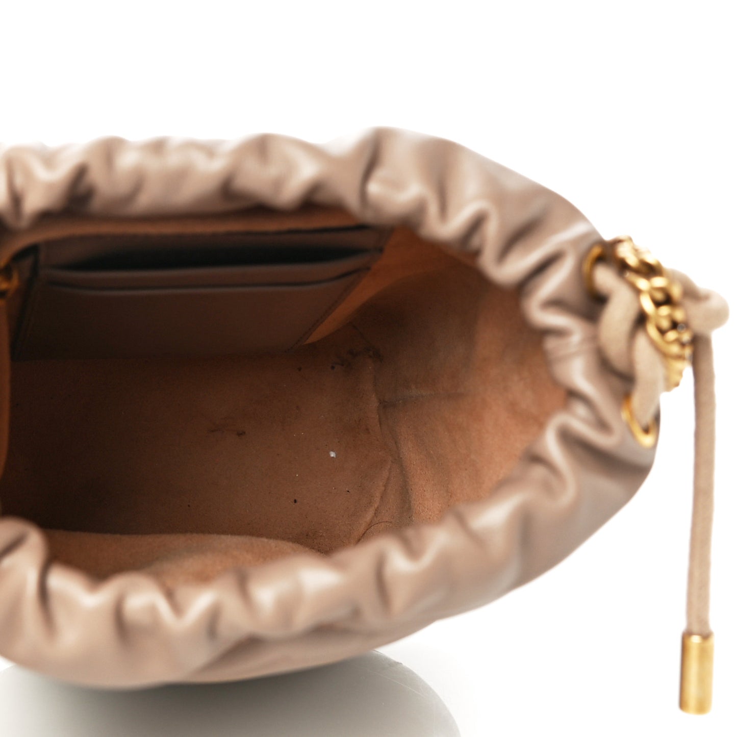 Calfskin Matelasse Mini GG Marmont 2.0 Bucket Bag Porcelain Rose
