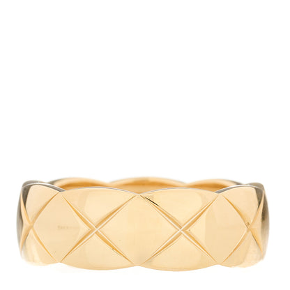 Chanel 18K Yellow Gold Small Coco Crush Ring 53 6.25 3 of 7