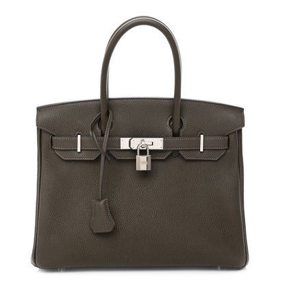 Hermes Togo Birkin 30 Eucalyptus 1 of 14
