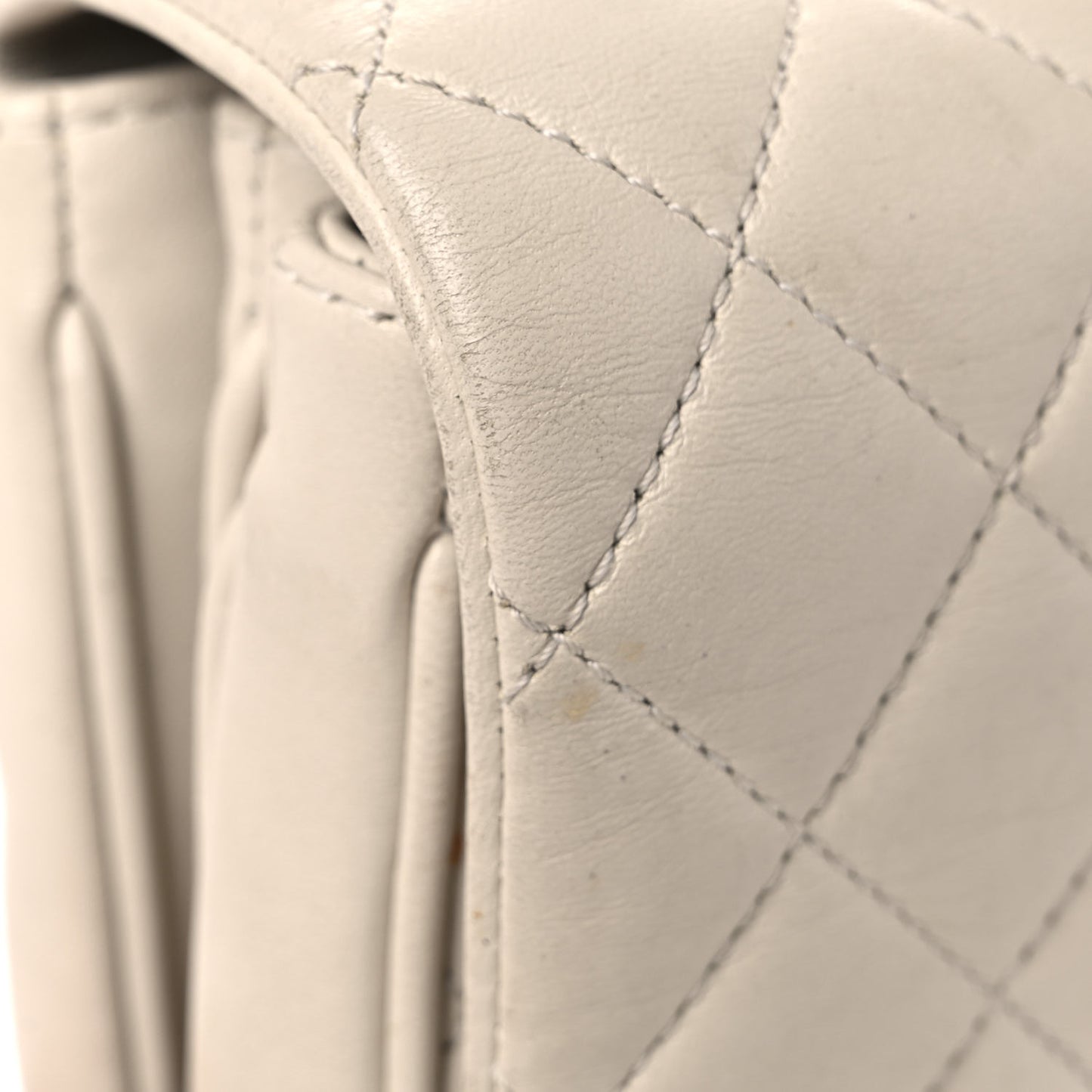 Lambskin Quilted Mini Citizen Chic Flap Ivory Ivory