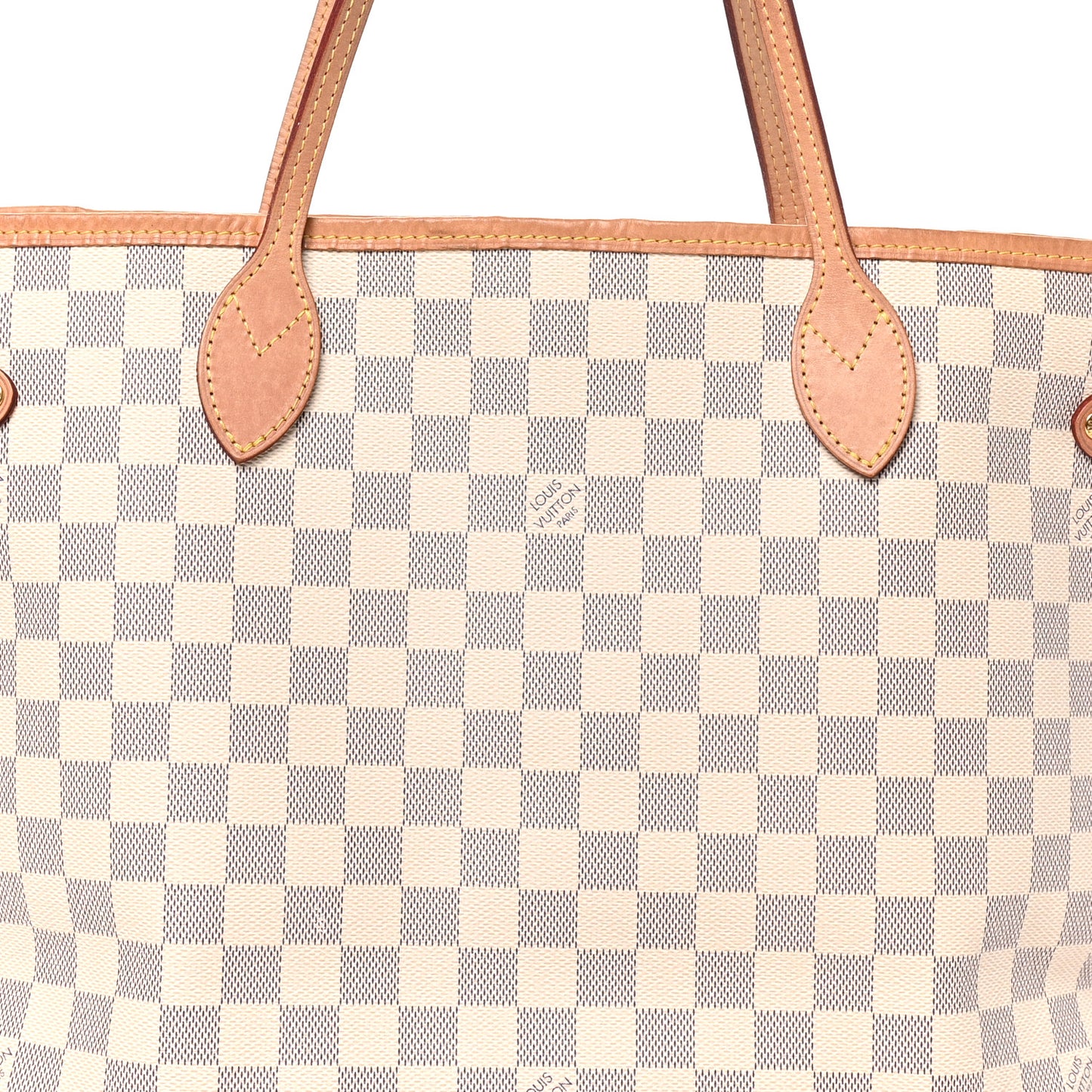 Damier Azur Neo Neverfull MM Rose Ballerine