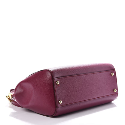 Dolce & Gabbana Dauphine Medium Miss Sicily Satchel Fuchsia 5 of 13