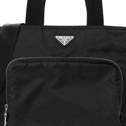Prada Tessuto Nylon Vela Diaper Bag Black 9 of 12