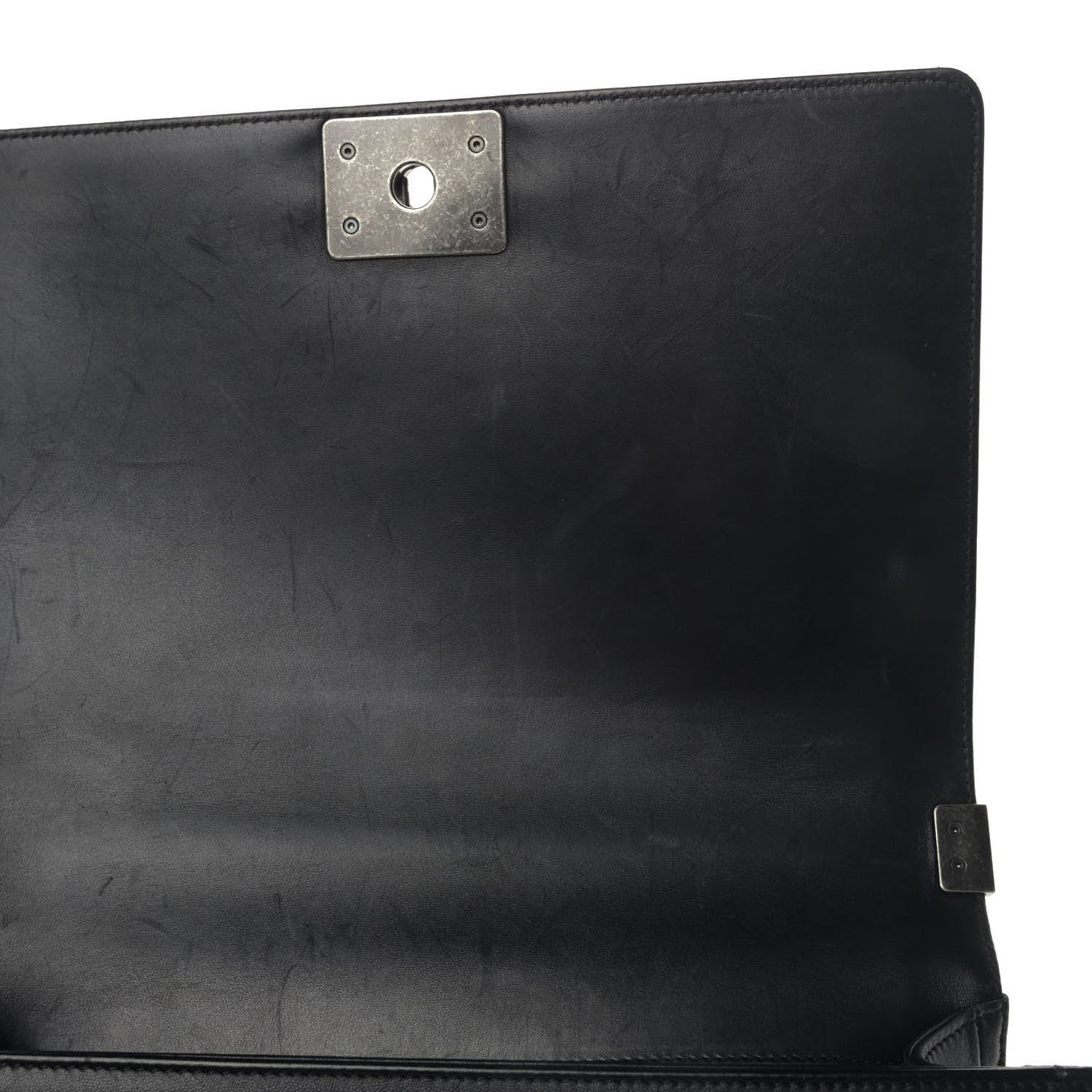 Chanel Lambskin Quilted New Medium Boy Flap Black 5 of 6