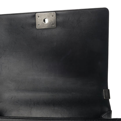 Chanel Lambskin Quilted New Medium Boy Flap Black 5 of 6