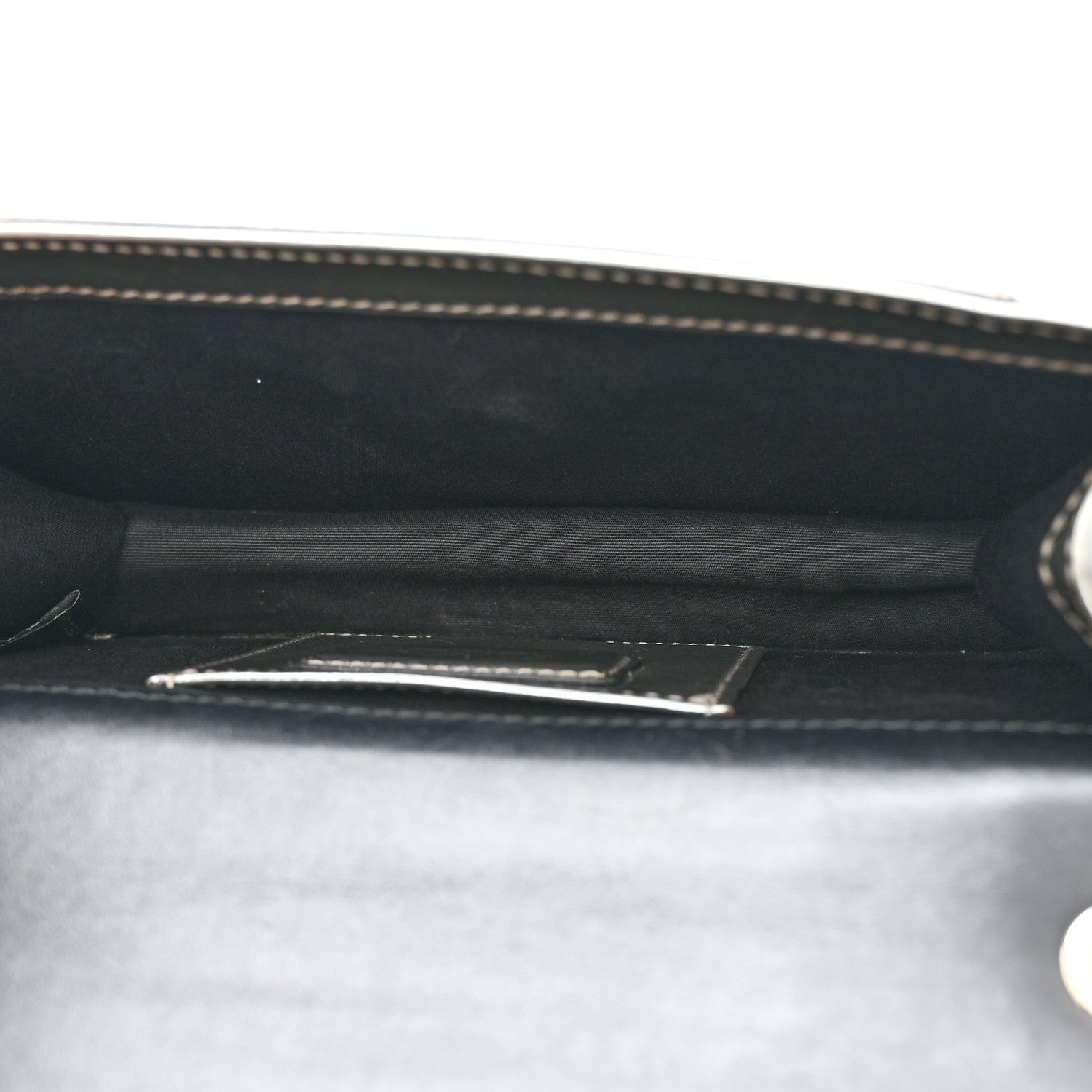 Bulgari Metallic Calfskin Serpenti Forever Small Shoulder Bag Silver 7 of 15