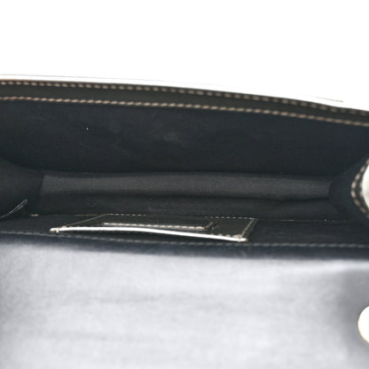 Bulgari Metallic Calfskin Serpenti Forever Small Shoulder Bag Silver 7 of 15