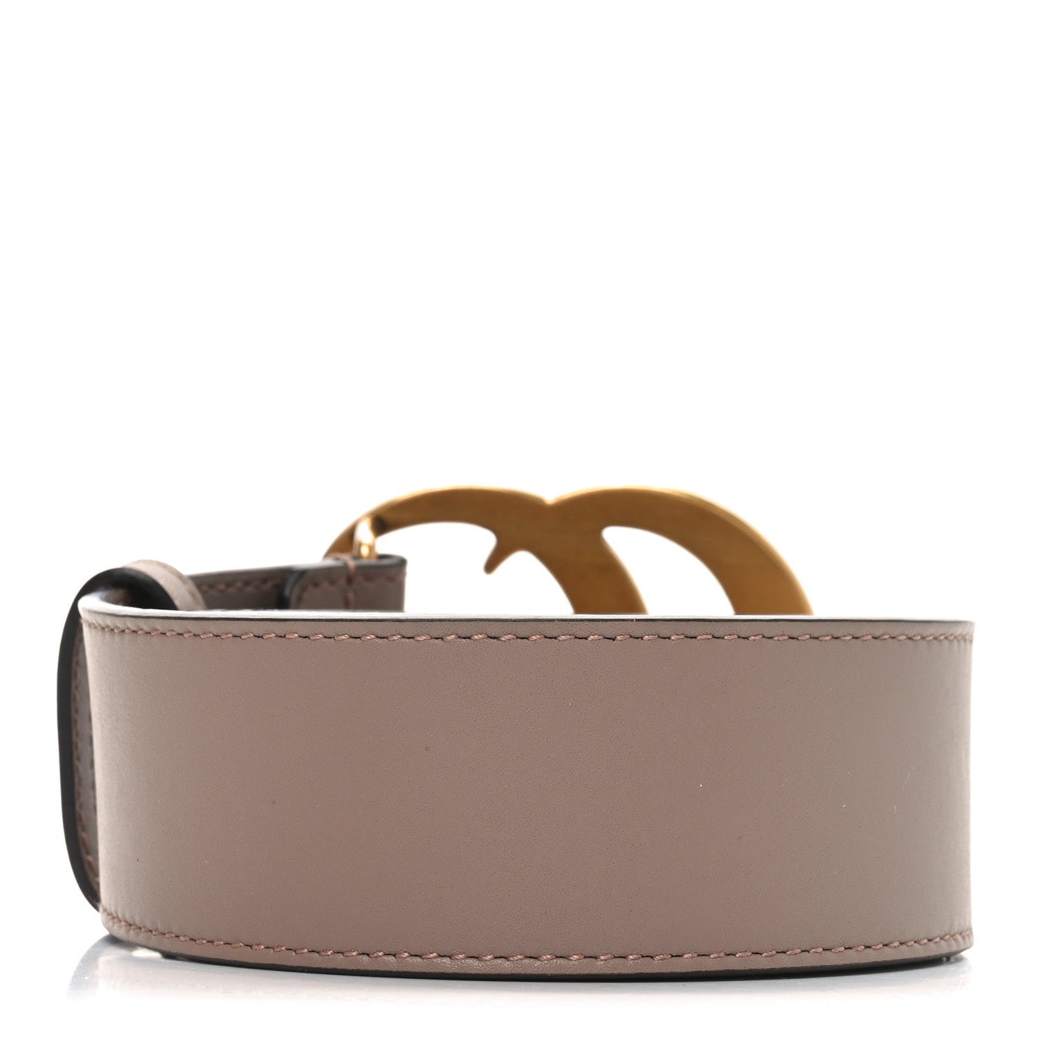 Gucci Calfskin Double G 40mm Belt 95 38 Porcelain Rose 2 of 4