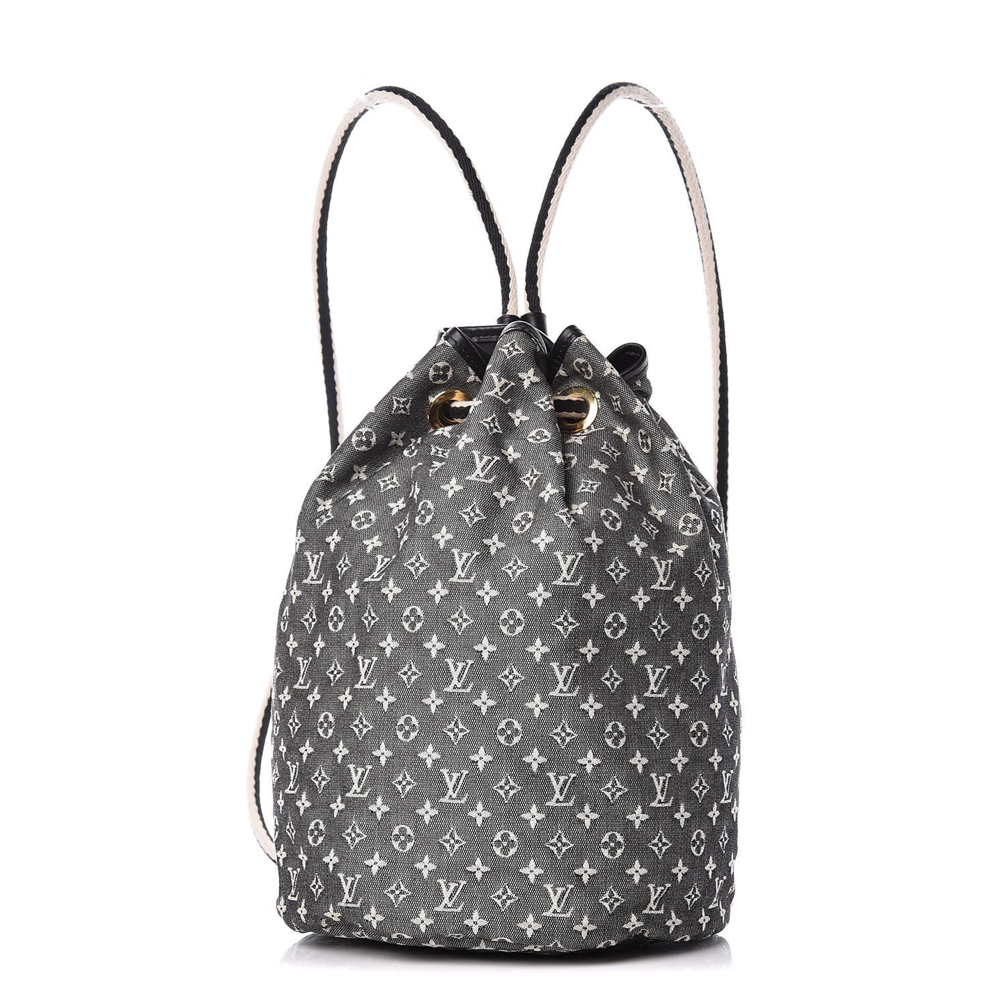 Mini Lin Monogram Betsy Backpack Black