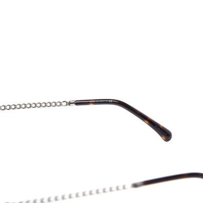 Chanel Metal Chain Round Sunglasses 4245 Brown Gold 6 of 8