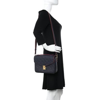 Louis Vuitton Empreinte Pochette Metis Marine Rouge 2 of 16