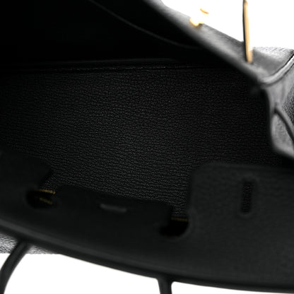 Hermes Togo Birkin 25 Black 5 of 11