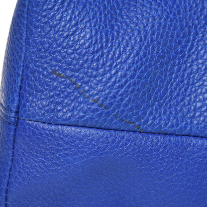 Burberry Grainy Calfskin Medium Baynard Tote Brilliant Blue 21 of 23