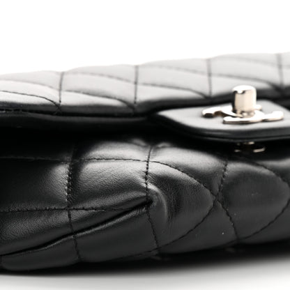 Chanel Calfskin Quilted CC Uniform Flap Belt Bag Black 10 of 16